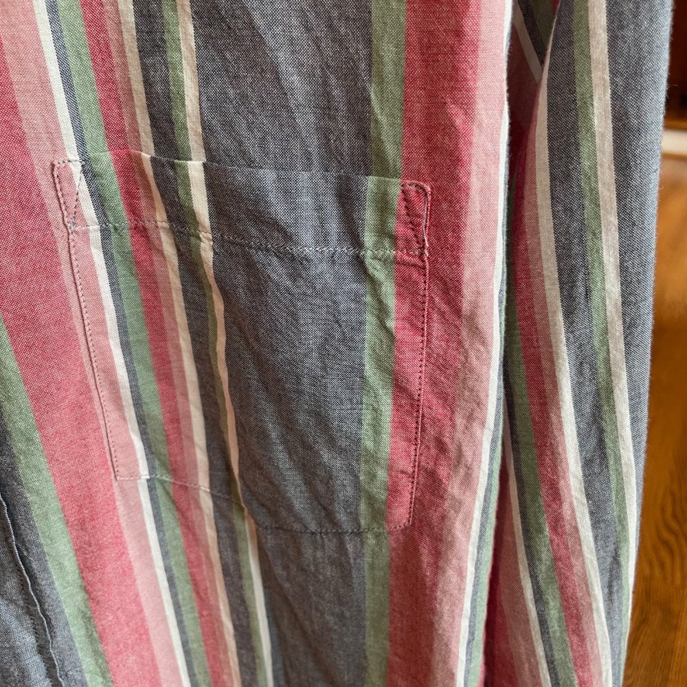 J. Crew Madras Shirt - Check out those Colors! - Picture 4 of 6